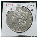 1901-O Morgan Silver Dollar