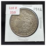 1902 Morgan Silver Dollar