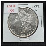 1881-S Morgan Silver Dollar