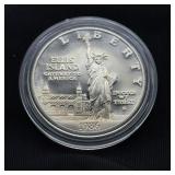 1986-S Ellis Island Commemorative Silver Dollar