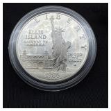 1986-S Ellis Island Commemorative Silver Dollar