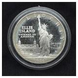 1986-S Ellis Island Commemorative Silver Dollar