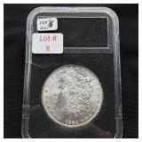 1884-CC Morgan Silver Dollar
