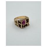 14kt Gold Men's Ring - 8.9 dwt - size 10 1/2
