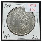 1879 Morgan Silver Dollar