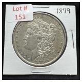1879 Morgan Silver Dollar