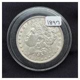 1897 Morgan Silver Dollar