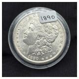 1890 Morgan Silver Dollar