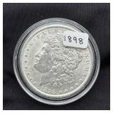 1898 Morgan Silver Dollar