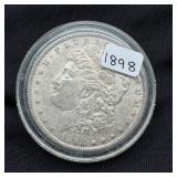 1898 Morgan Silver Dollar