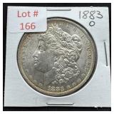 1883-O Morgan Silver Dollar