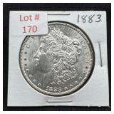 1883 Morgan Silver Dollar