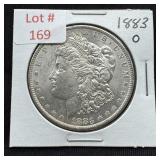 1883-O Morgan Silver Dollar