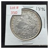 1896 Morgan Silver Dollar