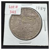 1889 Morgan Silver Dollar