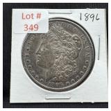 1896 Morgan Silver Dollar