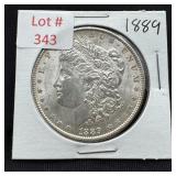1889 Morgan Silver Dollar