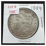 1889 Morgan Silver Dollar