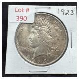 1923 Peace Silver Dollar