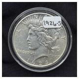 1926-S Peace Silver Dollar