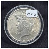 1925 Peace Silver Dollar