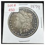 1879 Morgan Silver Dollar