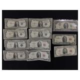 $19 in Vintage U.S. Currency