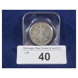 1916-S WALKING LIBERTY HALF DOLLAR, KEY DATE