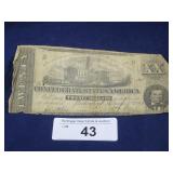1862 CONFEDERATE STATES OF AMERICA $20