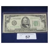 SERIES 1934 $50 FEDERAL RESERVE NOTE