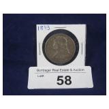 1833 BUST HALF DOLLAR