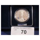 2001 U.S. MINT BUFFALO PROOF, 90% SILVER