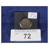 1807 DRAPED BUST HALF CENT