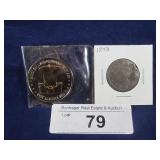 1848 LIBERTY HEAD LARGE CENT AND LIBERTY