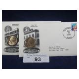 2000-P P&D SACAGAWEA DOLLAR FIRST DAY