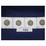 (4) BARBER QUARTERS: 1905, 1907,