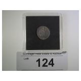 1891 SEATED LIBERTY DIME