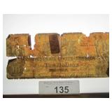 1861 CONFEDERATE STATES OF AMERICA $10 NOTE,