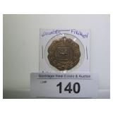 VERY OLD BRONZE FIREMAN