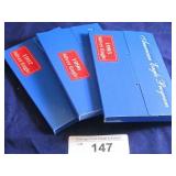 (3) AMERICAN EAGLE DOLLARS: 1995, 1996, 1997;