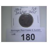 1804 DRAPED BUST HALF CENT