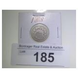 1868 SHIELD NICKEL