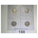 1919, 1919-D, 1925-D AND 1925-S BUFFALO