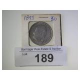 1893 COLUMBIAN EXPOSITION HALF DOLLAR,