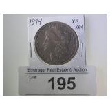 1894 MORGAN SILVER DOLLAR, KEY DATE