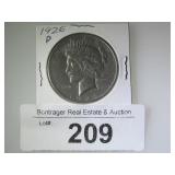 1926 PEACE SILVER DOLLAR