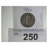 1920 STANDING LIBERTY QUARTER