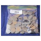 BAG OF NO-DATE BUFFALO NICKELS