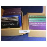 (25) U.S. PROOF SETS, 1980 - 2000;
