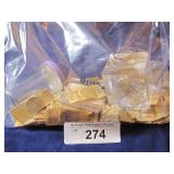 GROUP OF FOREIGN COINS, WHEAT PENNIES,